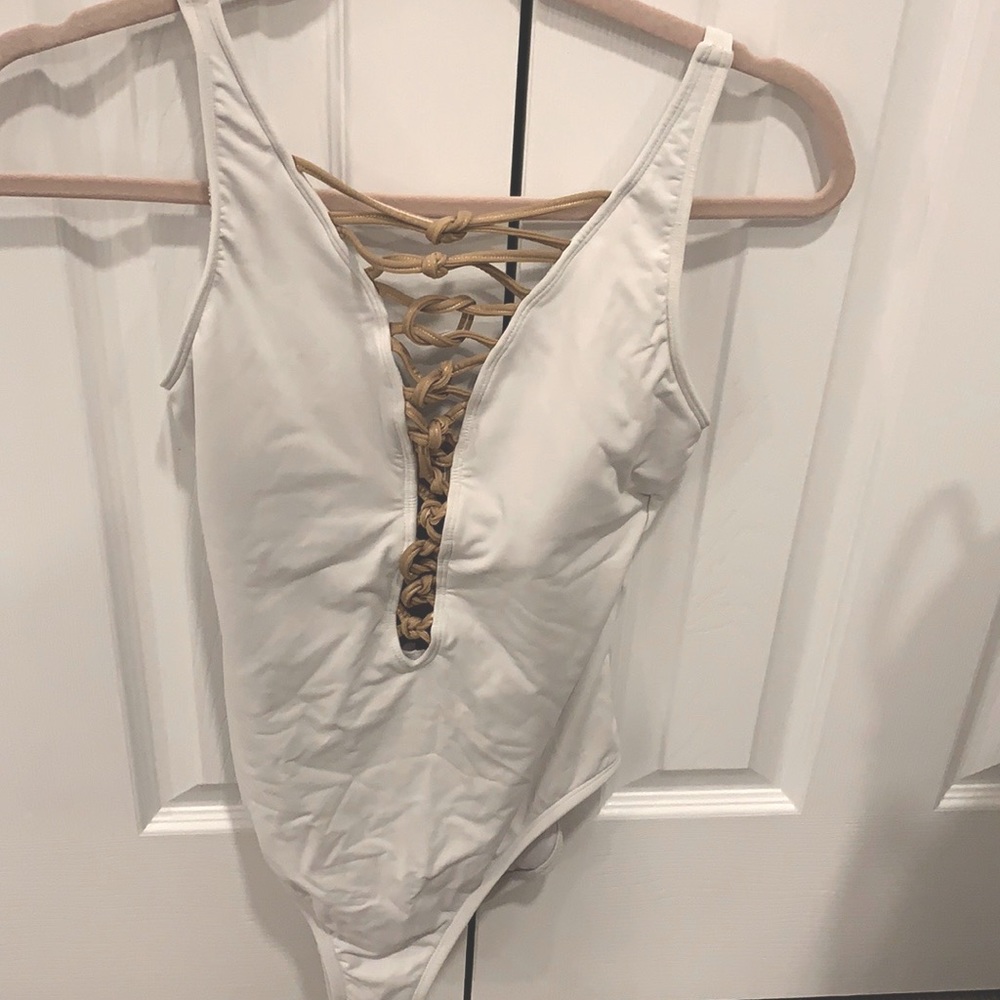One piece bathing suit